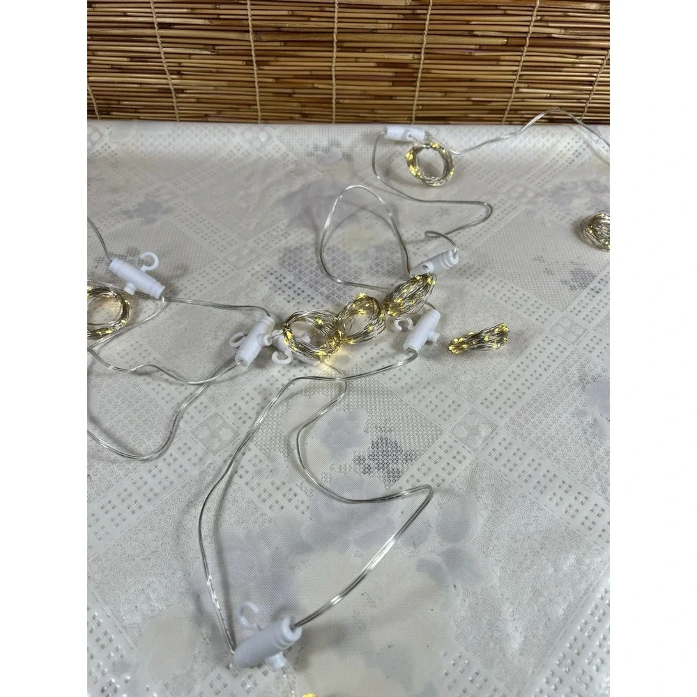 Curtain Lights 3 Ft Usb Powered Decorative String Lights For Bedroom Copper Wire